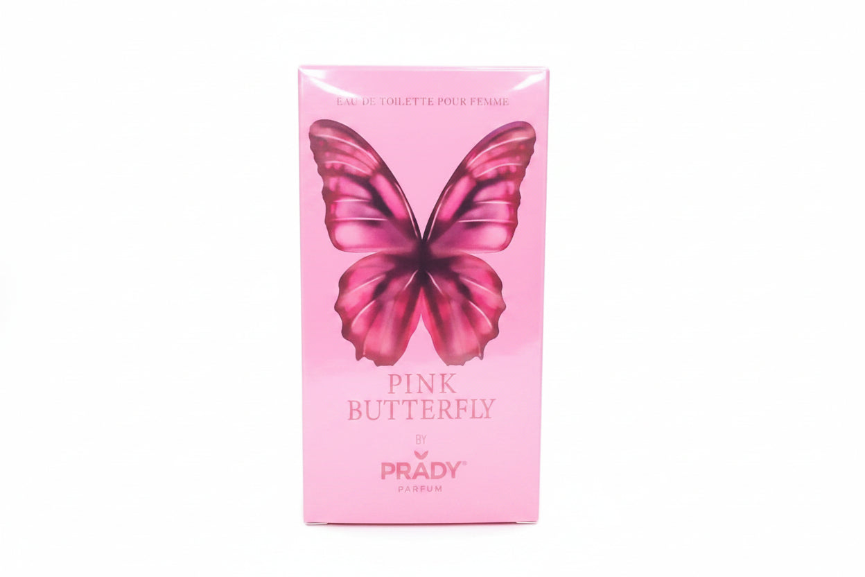 Parfum eau de toilette Prady 100ml Pink Butterfly