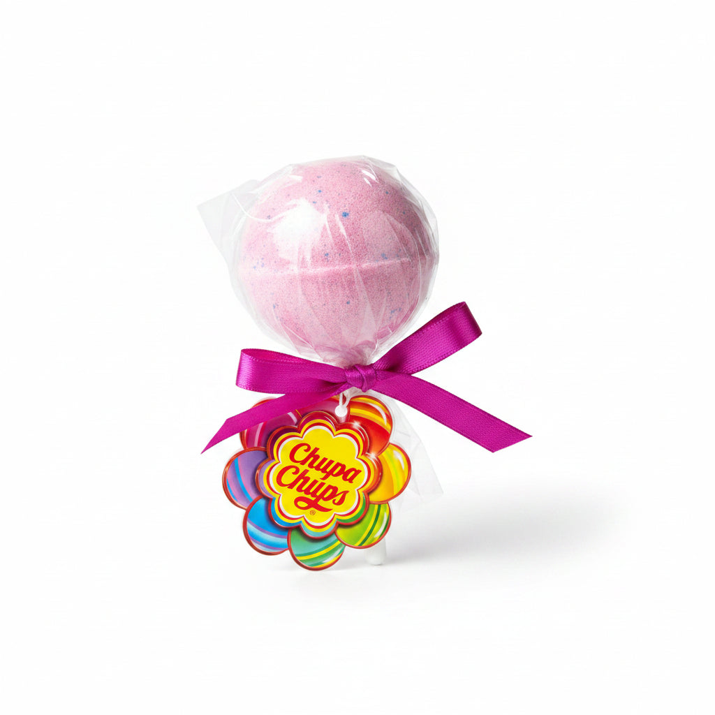bombe de bain sucette chupa chups candy