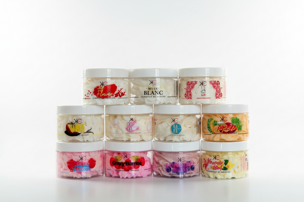 Chantilly de douche hydratante et gourmande 100g 11 senteurs