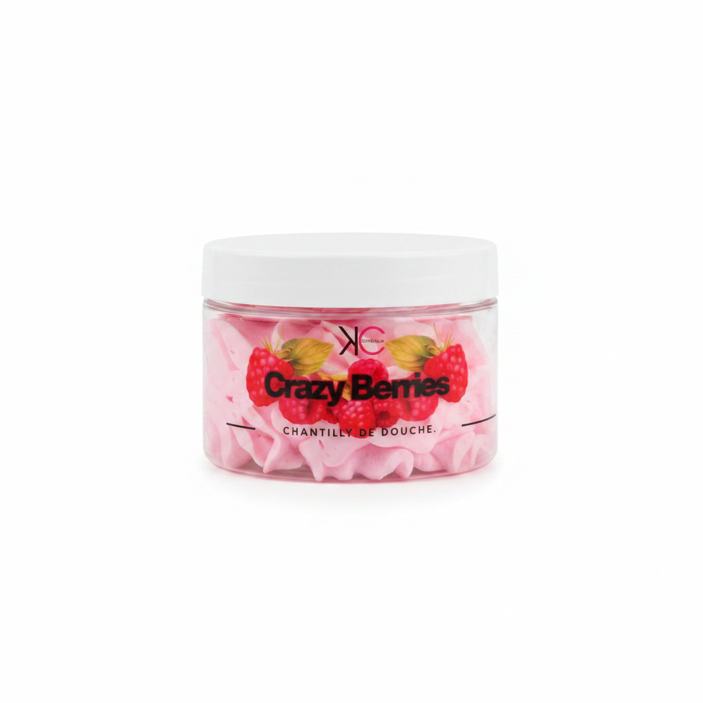 Chantilly de douche 100g Crazy Berries