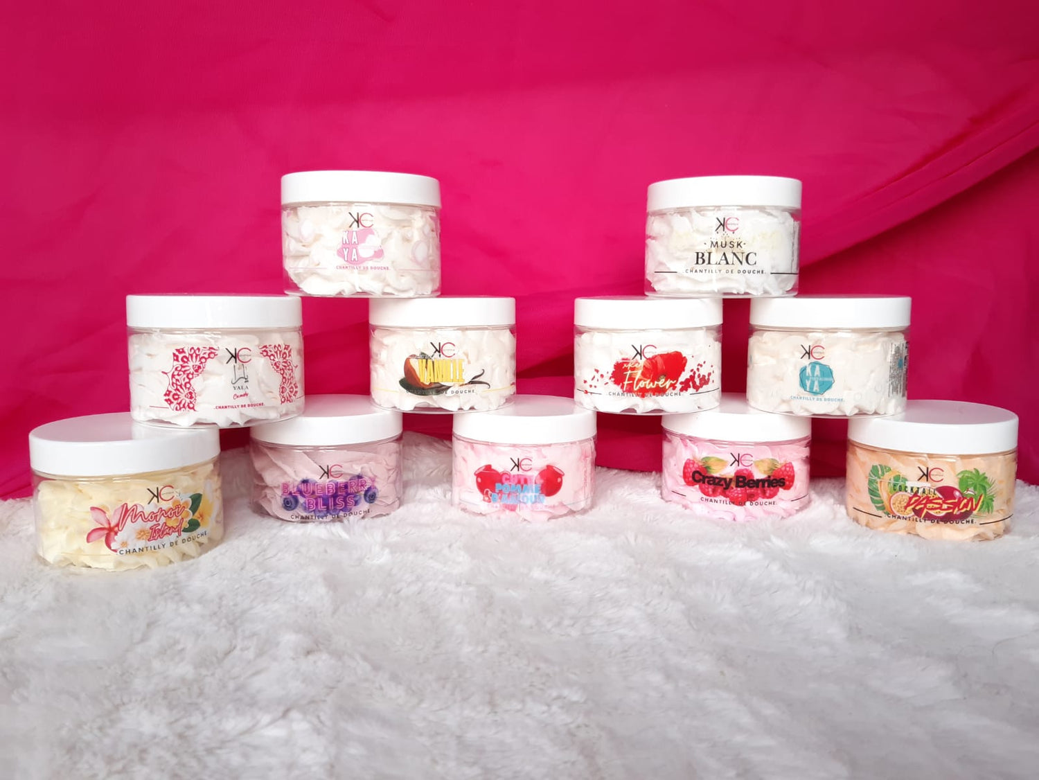 Chantilly de douche 100g Kcosmétique 11 senteurs