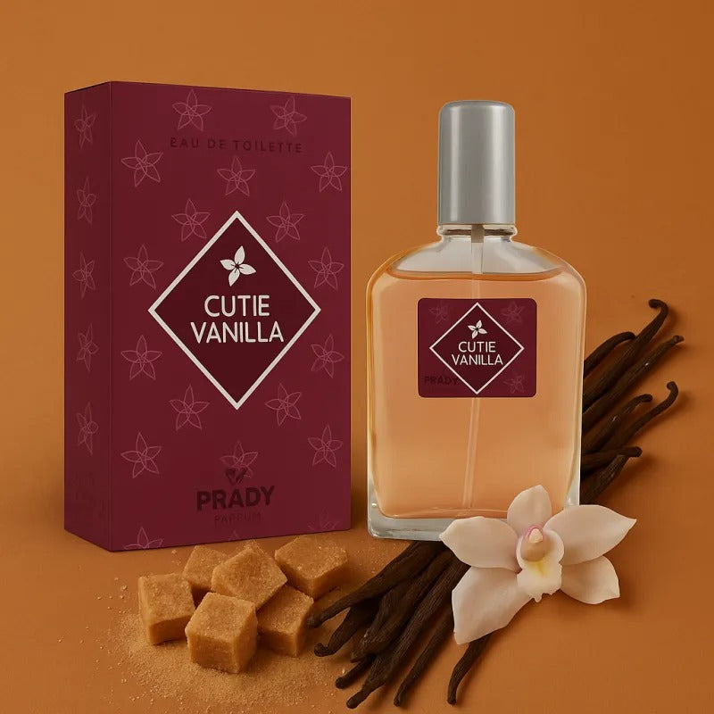 Flacon eau de toilette Prady 100ml Cutie Vanilla