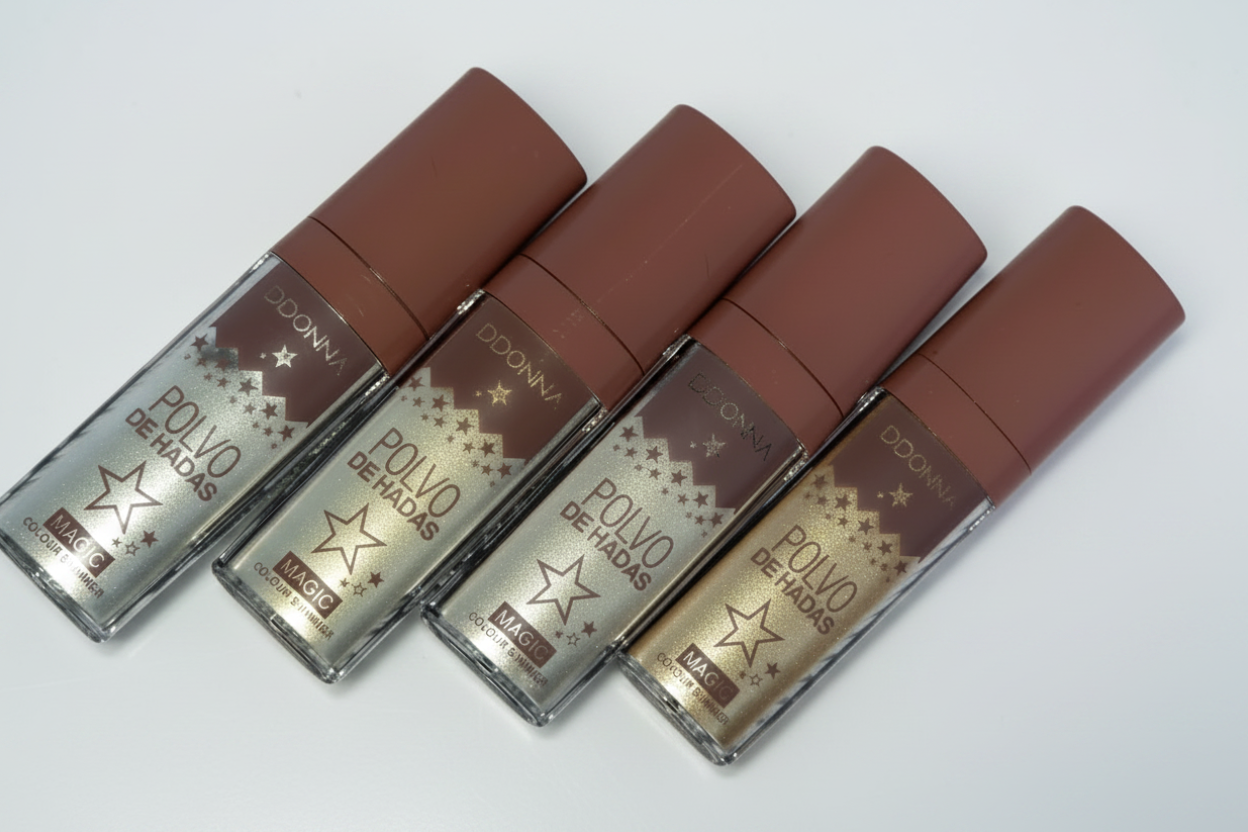 hightlighter poudre de fée polvo de hadas magic colour shimmer D'donna 4 teintes