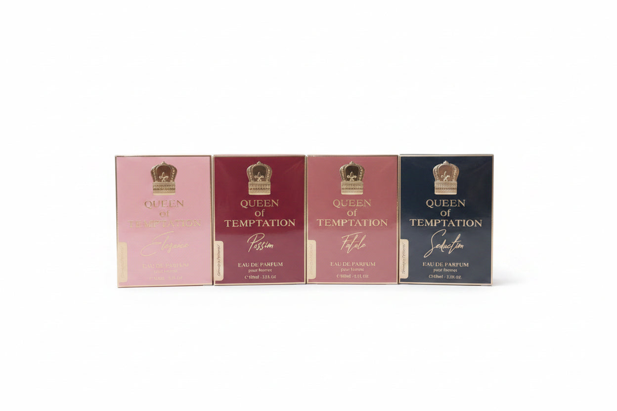 Eau de parfum Queen of Temptation Georges Mezotti 100ml femme 4 senteurs